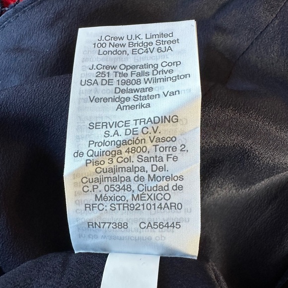 J Crew navy lace dress - Picture 5 of 7